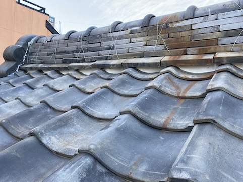 浜松市中央区　瓦屋根補修で雨漏りを解消出来たT様