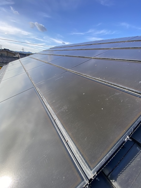 浜松市　ソーラーフロンティア　太陽光パネル　鳥の巣　被害　調査　見積もり