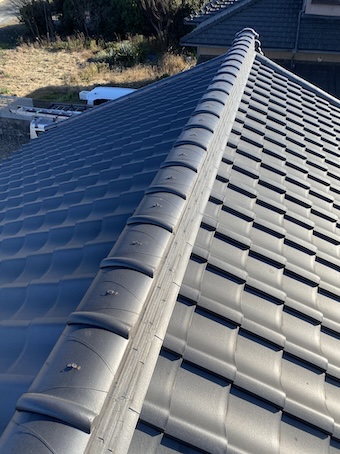 浜松市　物損事故　瓦屋根　破損　修理　