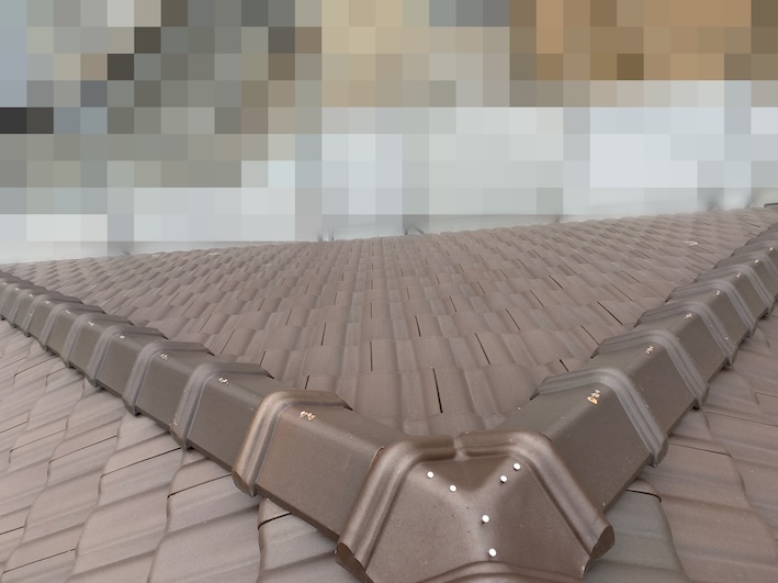 浜松市　平板瓦　棟　てっぺん　点検　調査　修理