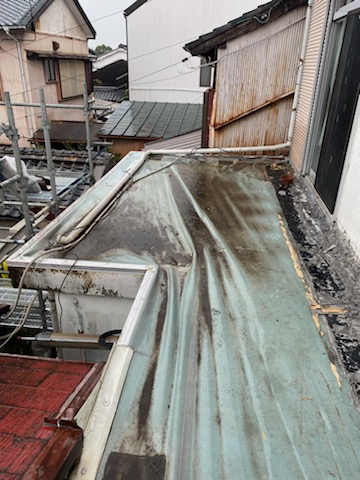 ベランダ　バルコニー　防水　ウレタンX-1 　雨漏り　やりかえ 浜松市