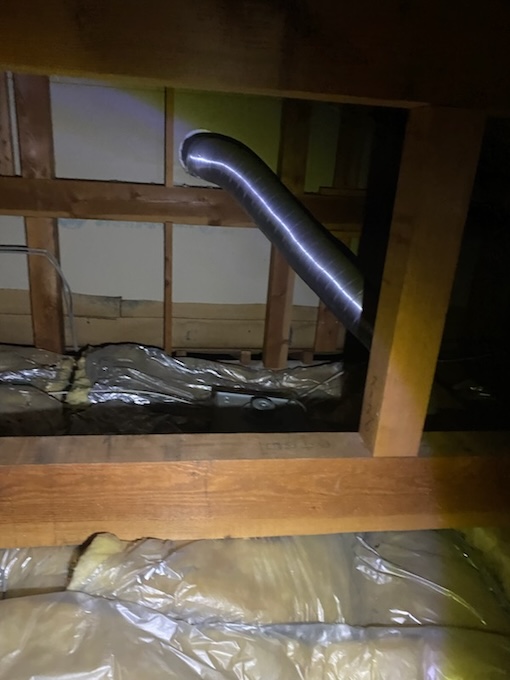 小屋裏　天井断熱　不備　暑い　浜松市