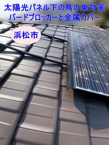 浜松市｜太陽光パネル下の鳥の巣対策、現場で実際に行った施工提案を解説