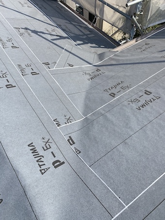 ルーフィング　谷部