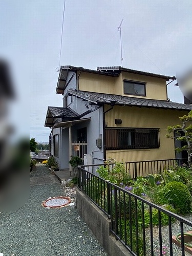 浜松市　雨樋　這樋　雨水