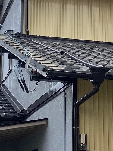 浜松市　雨樋　這樋　雨水