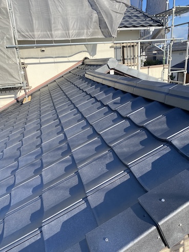 浜松市　ルーガ　瓦屋根　葺き替え