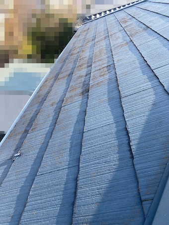 浜松市　ナショナル住宅　カラーベスト　屋根　カバー　メンテナンス