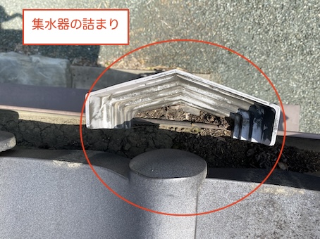 雨樋　詰まり　流れない　点検