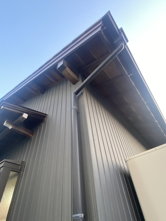 外壁　角波　トタン　カクテルビス　固定　浜松市