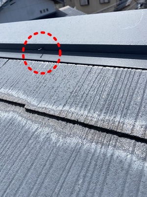 化粧スレート　釘浮き　塗装　色褪せ 浜松市