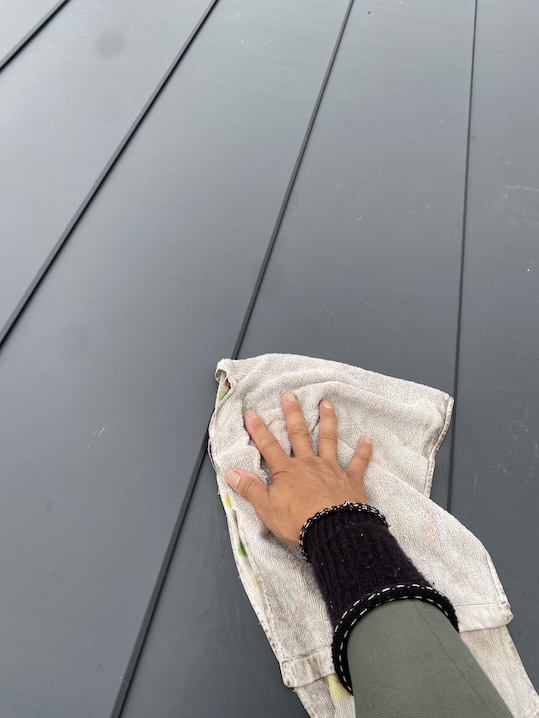 浜松市　屋根カバー　完成　点検　清掃