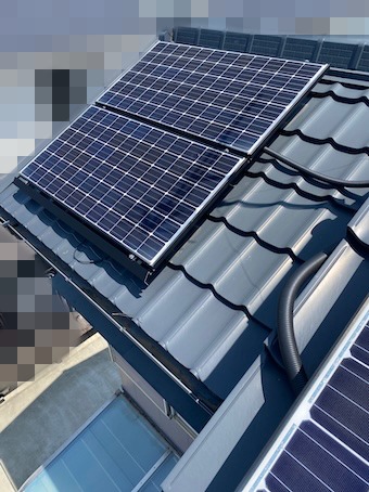 長州産業　太陽光パネル　はと