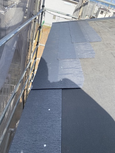 フルベスト　葺き替え　化粧スレート　施工前　浜松市