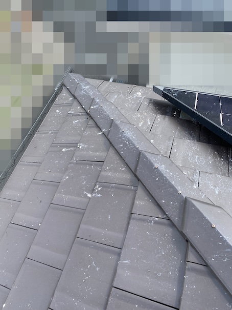 浜松市　太陽光パネル　ハト　フン　汚れ