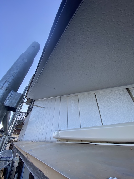 軒天　化粧板　張り替え　修理　浜松